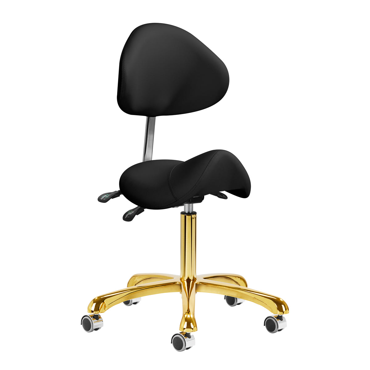 Tabouret cosmétique Comfort Gold Noir